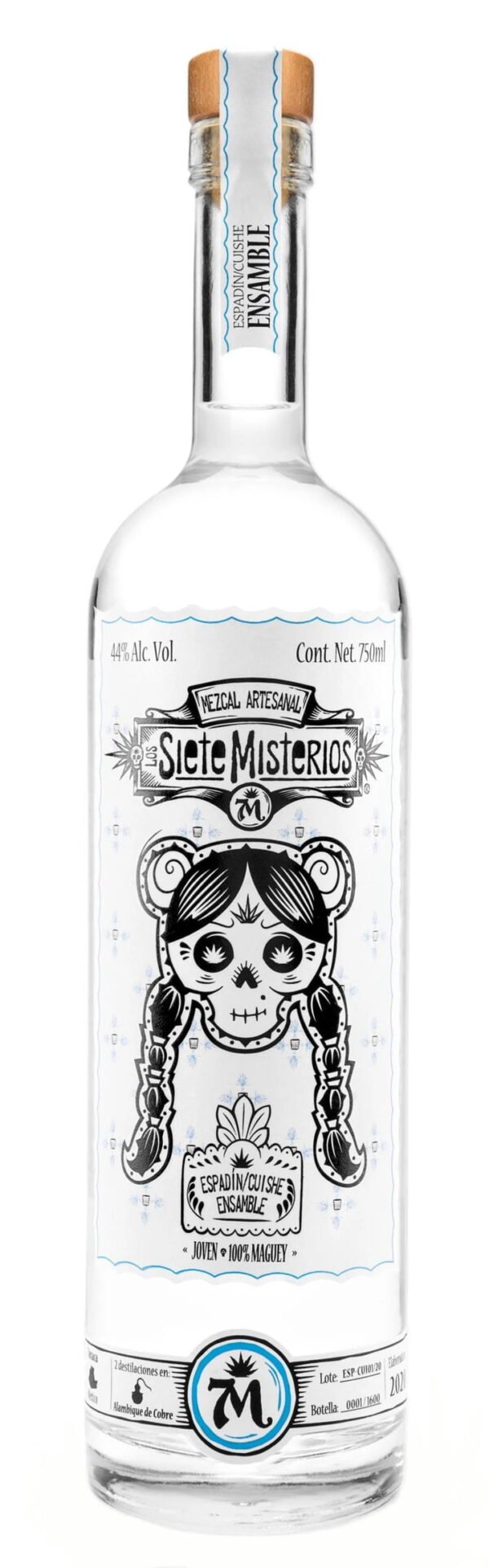 Siete Misterios Mezcal Espadin Cuishe Ensamble